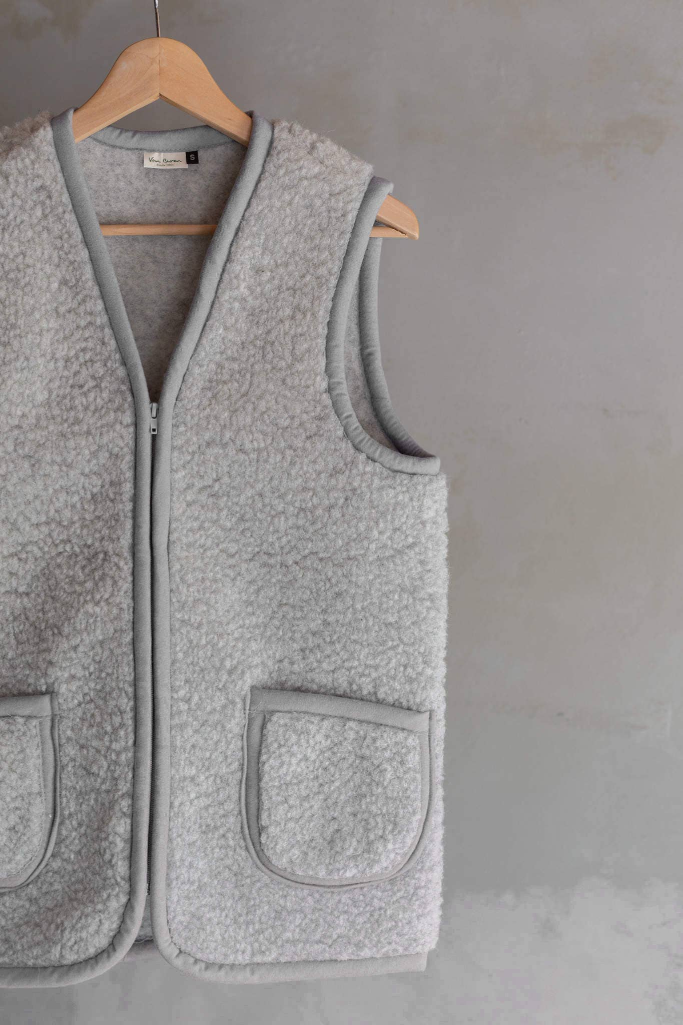 Taru 100% Pure Wool Bodywarmer Vest | 3 Styles | 6 Sizes: Camel / M
