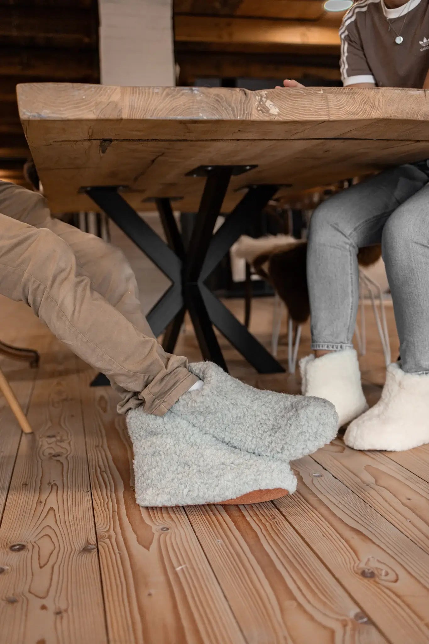 Sami Wool Slipper | Natural & Breathable | 3 Styles | 35-46: Beige / 39/40