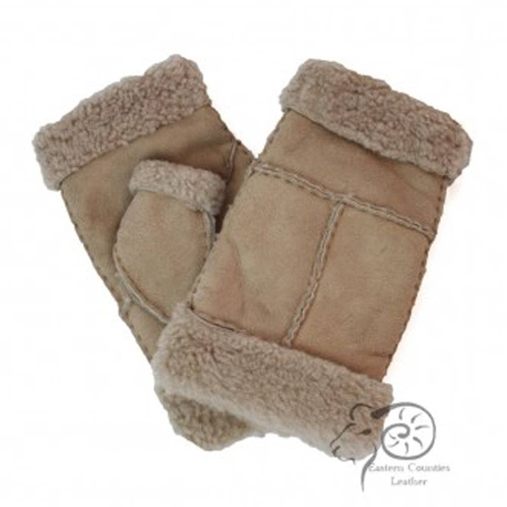 L/Glitt Ladies "Glitten" Glove: Tan / LARGE