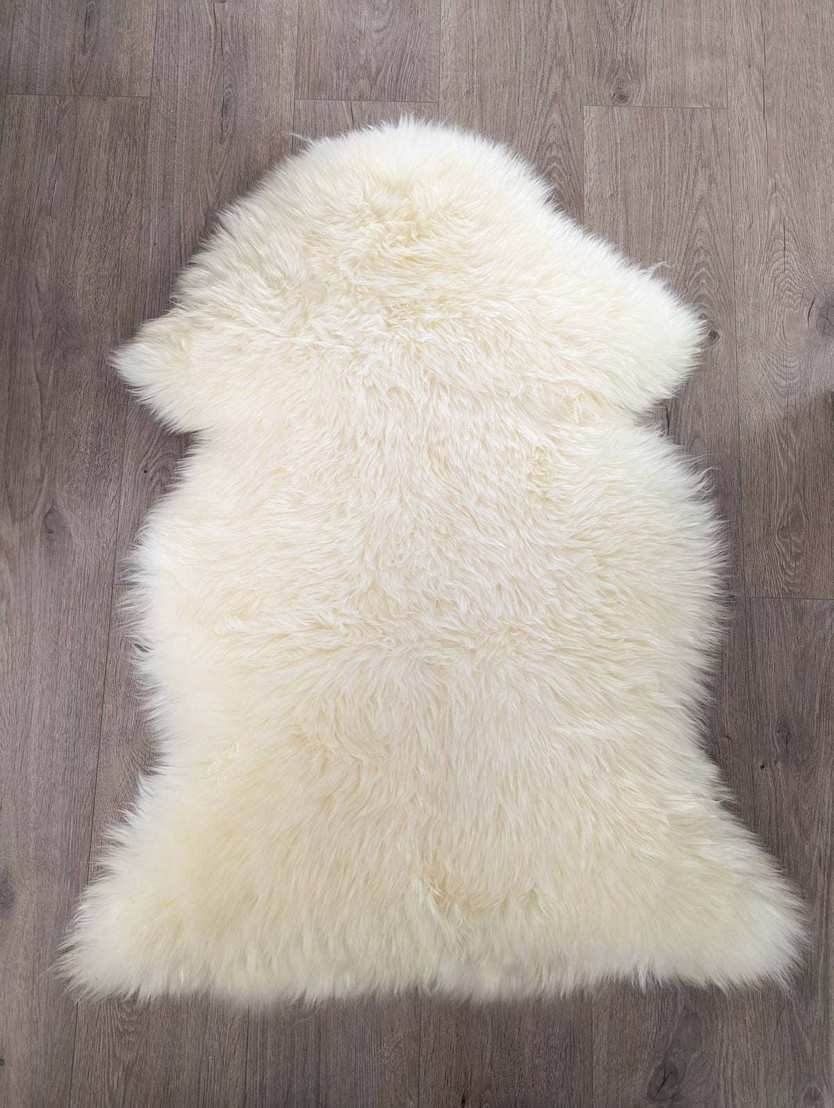 Natural Single Sheepskin Rugs British Skins S/M/L/XL  : Medium 90cm