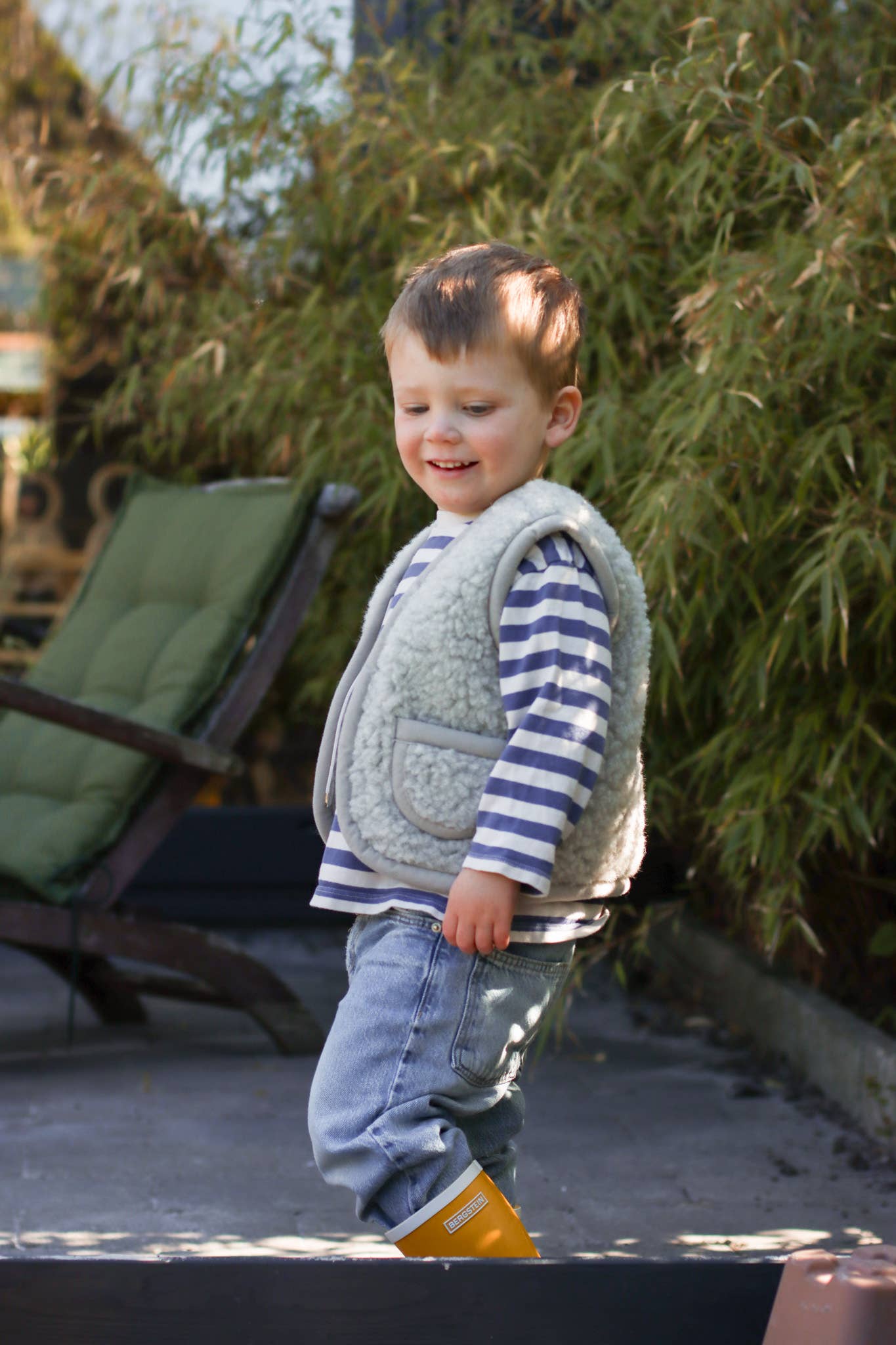Nilo Children's Wool Bodywarmer Vest | 3 Styles | 4 Sizes: Camel / M