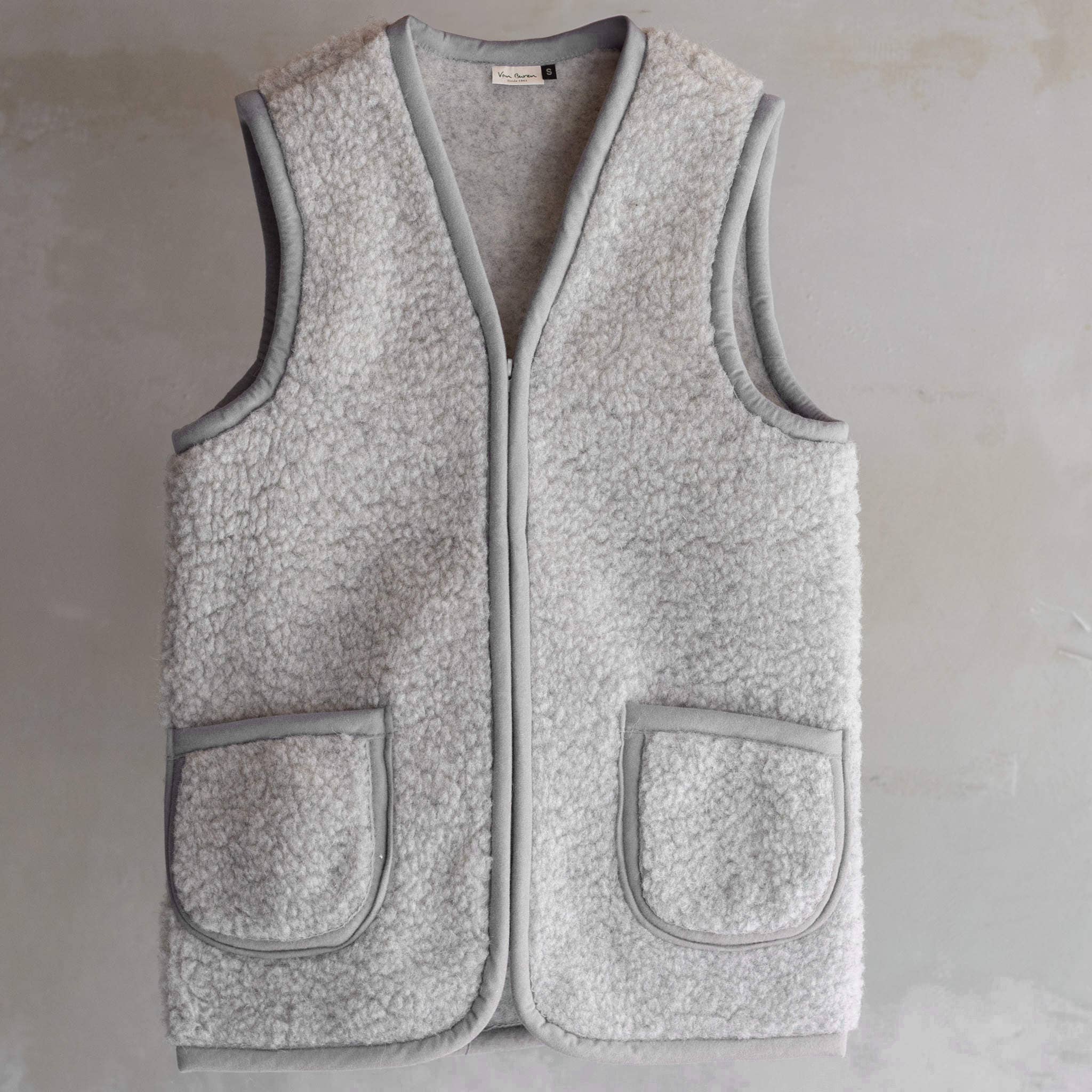 Taru 100% Pure Wool Bodywarmer Vest | 3 Styles | 6 Sizes: Camel / S