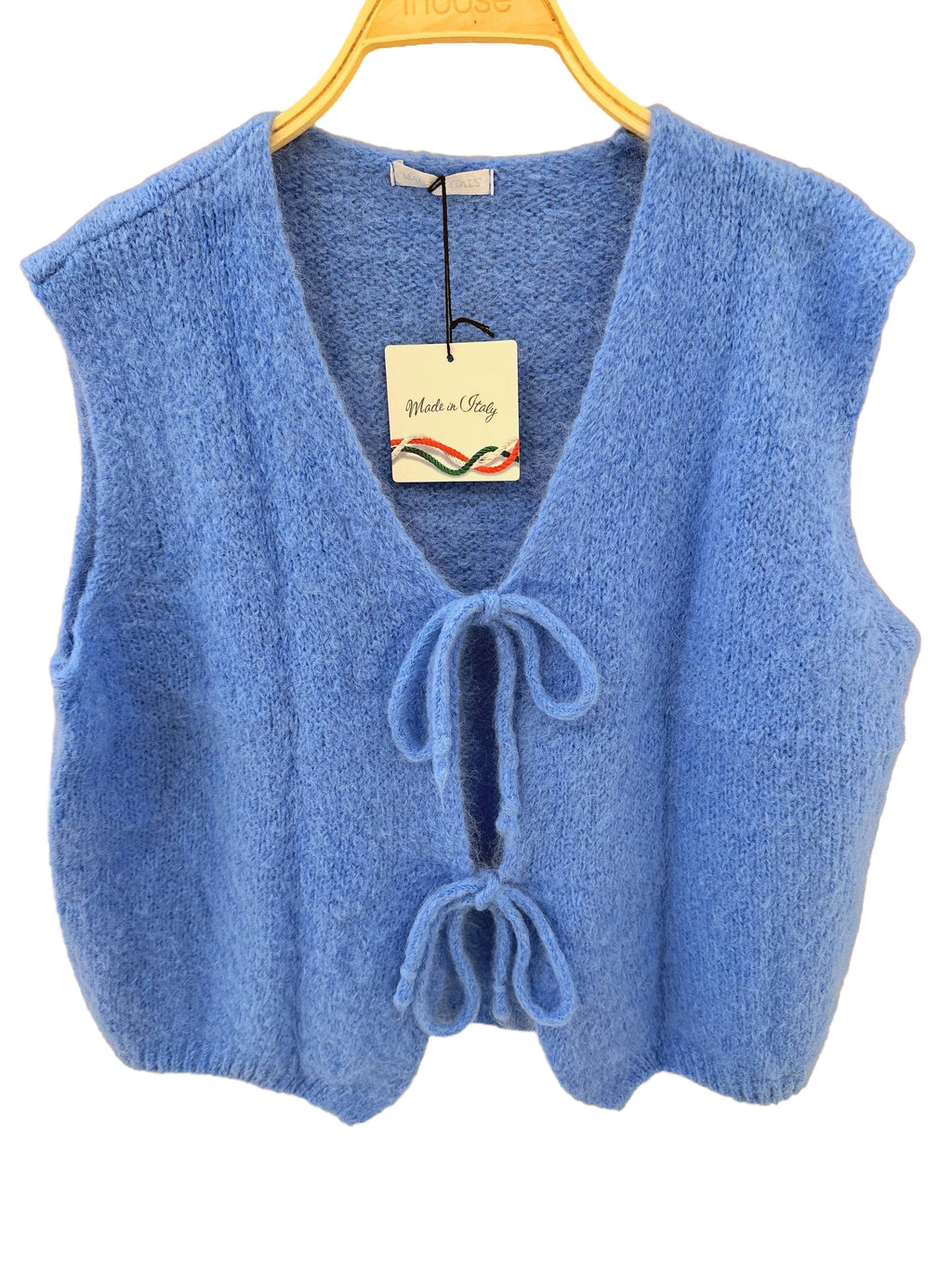 Sleeveless knit vest - Orice: Pink / One size