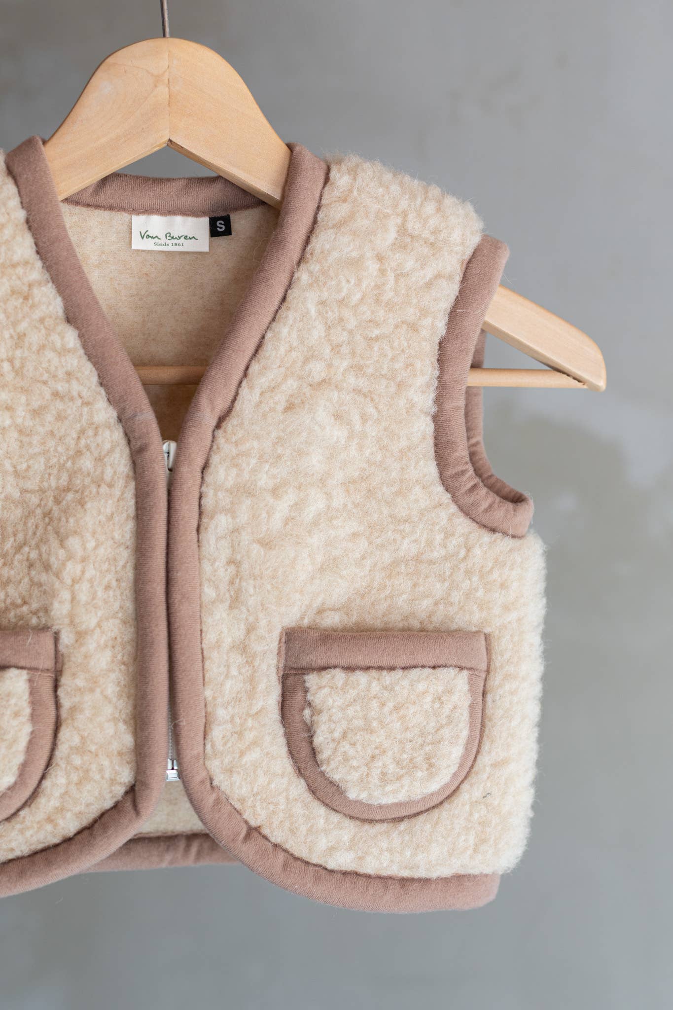Nilo Children's Wool Bodywarmer Vest | 3 Styles | 4 Sizes: Camel / M