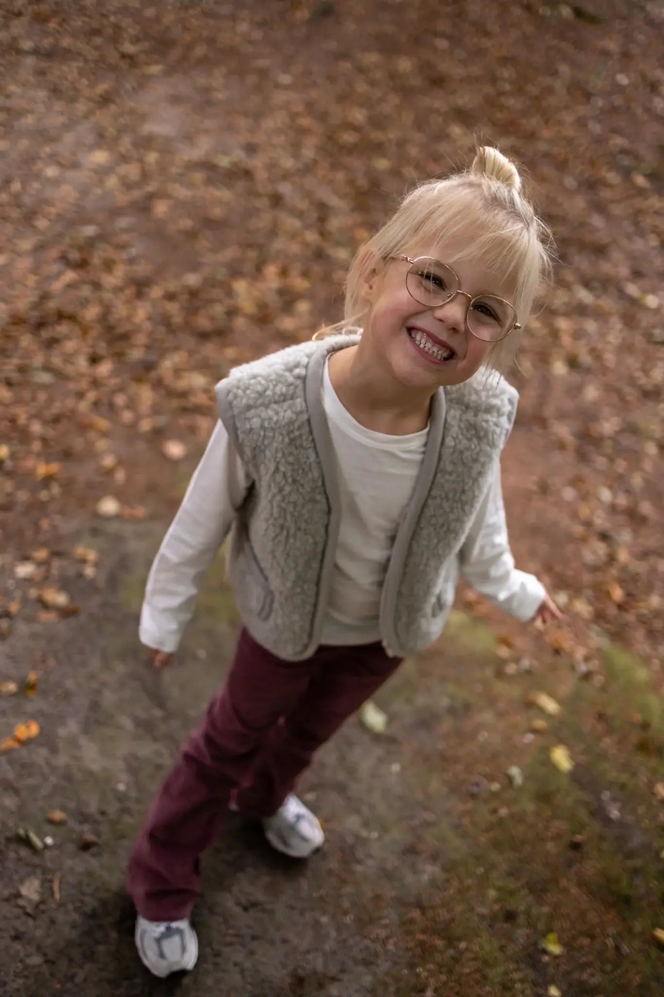 Nilo Children's Wool Bodywarmer Vest | 3 Styles | 4 Sizes: Camel / M