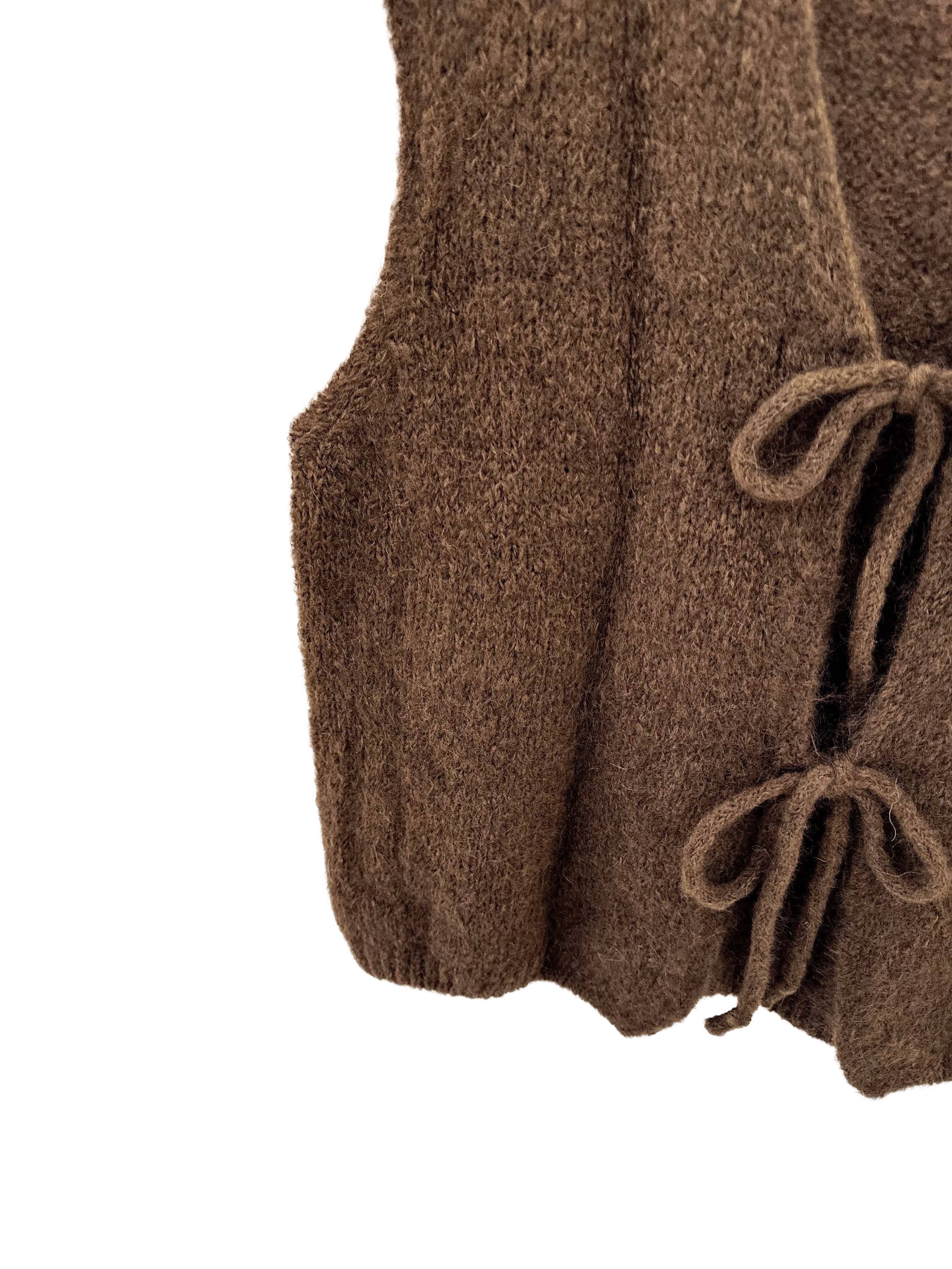 Sleeveless knit vest - Orice: Pink / One size