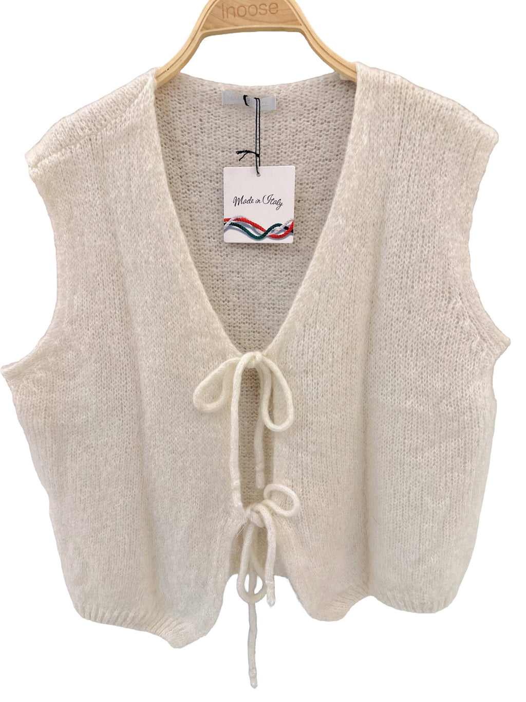 Sleeveless knit vest - Orice: Pink / One size