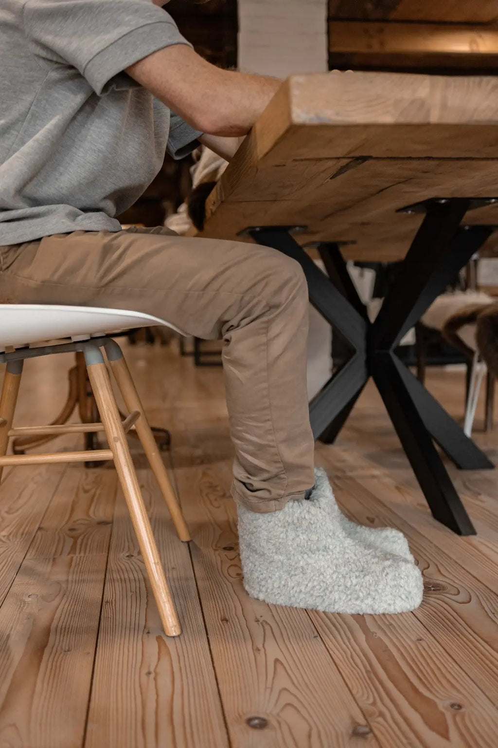 Sami Wool Slipper | Natural & Breathable | 3 Styles | 35-46: Beige / 39/40