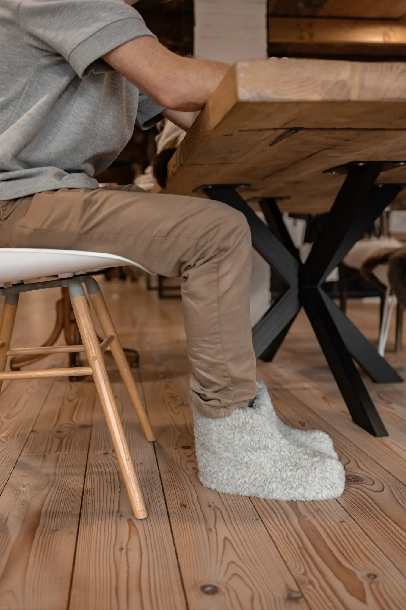 Sami Wool Slipper | Natural & Breathable | 3 Styles | 35-46: Beige / 39/40