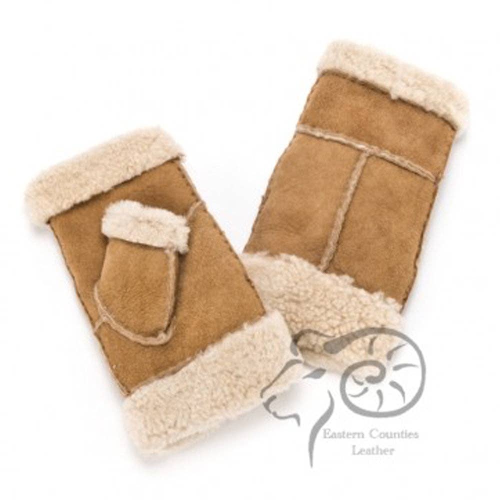 L/Glitt Ladies "Glitten" Glove: Tan / LARGE