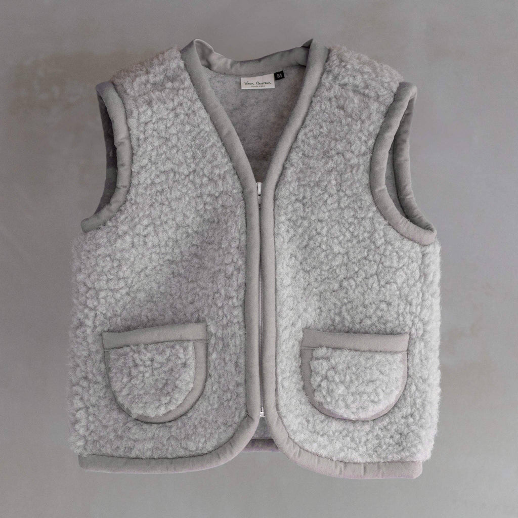 Nilo Children's Wool Bodywarmer Vest | 3 Styles | 4 Sizes: Camel / M