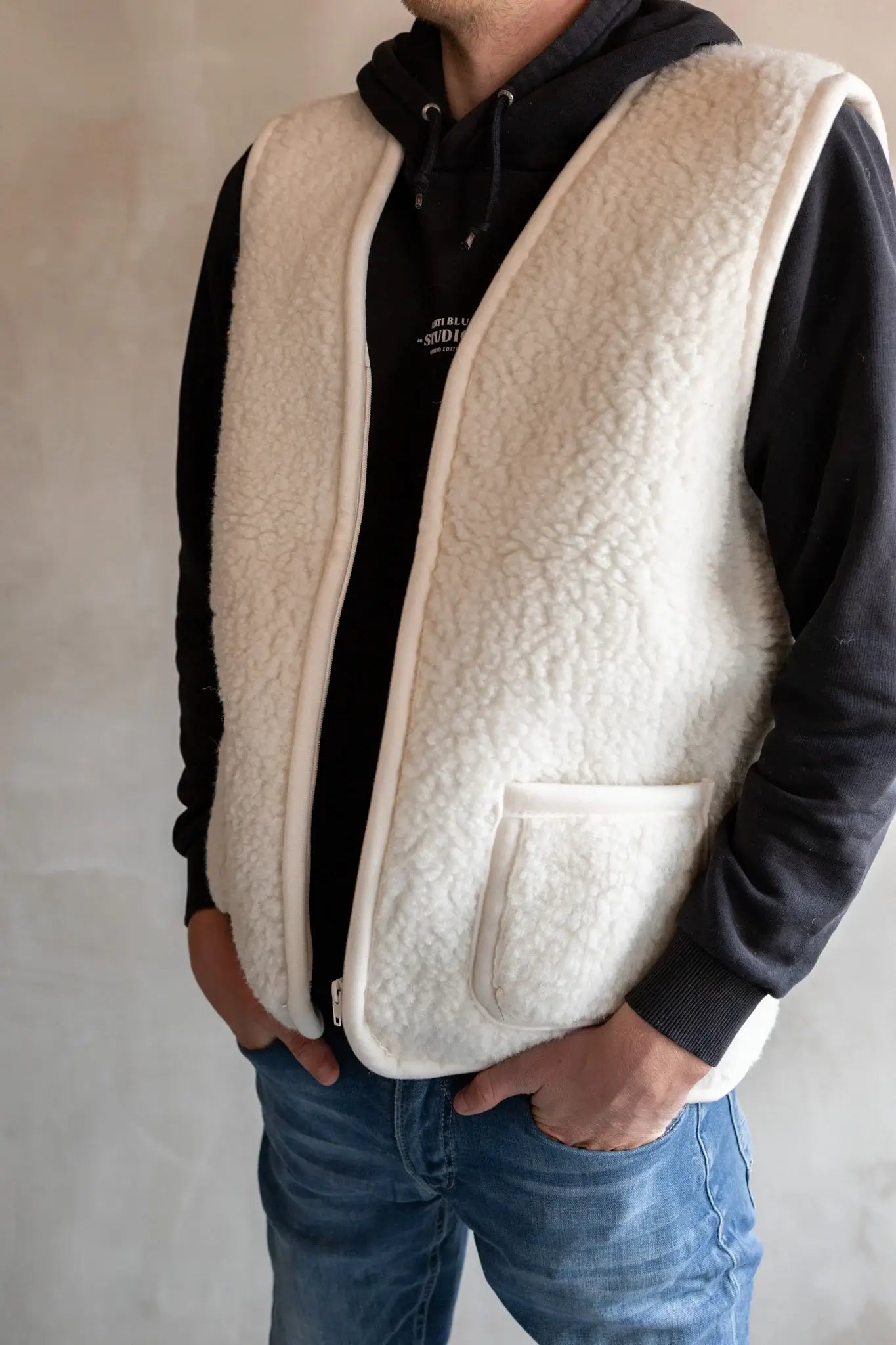 Taru 100% Pure Wool Bodywarmer Vest | 3 Styles | 6 Sizes: Camel / M