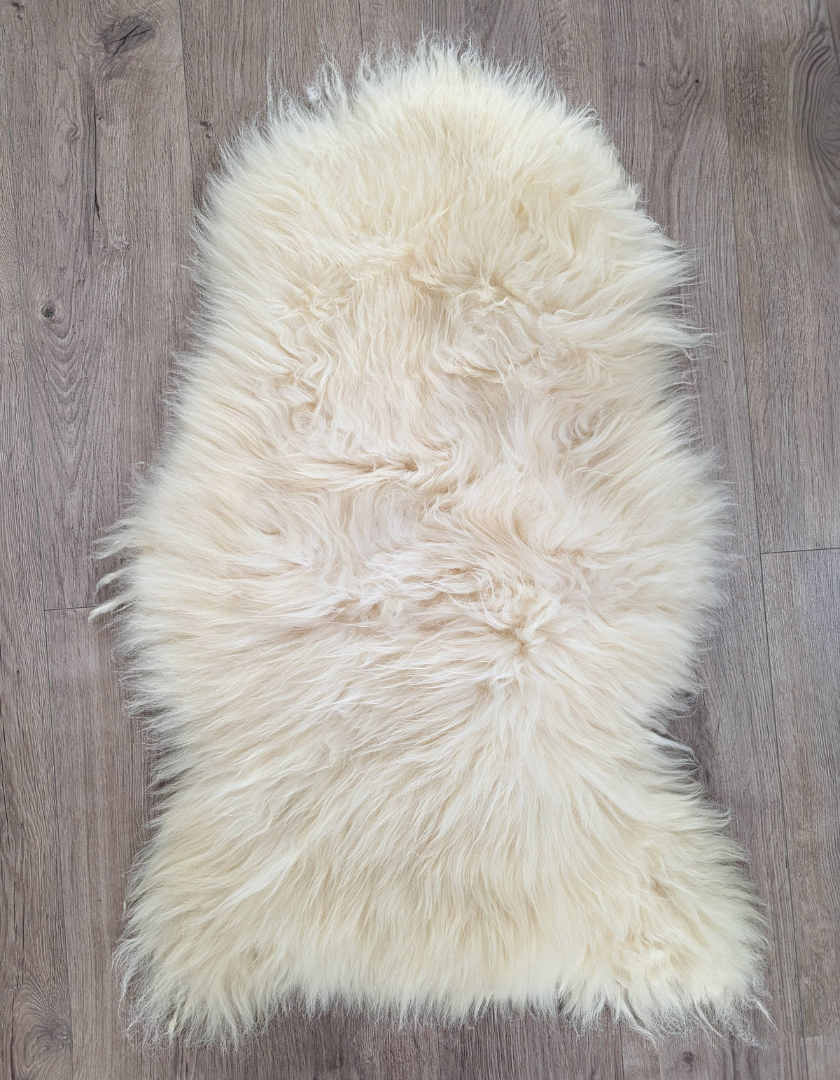 Natural Single Sheepskin Rugs British Skins S/M/L/XL  : Medium 90cm