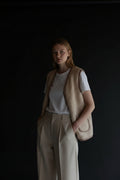 100% pure wool women bodywarmer