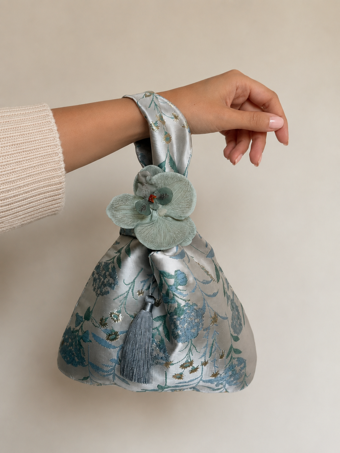 Japanese knot bag