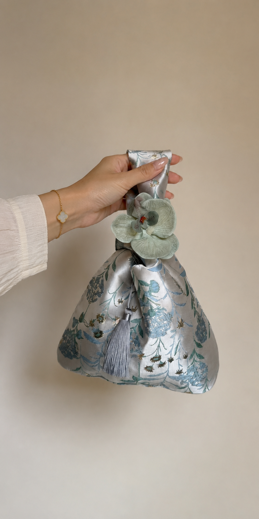 Japanese knot bag