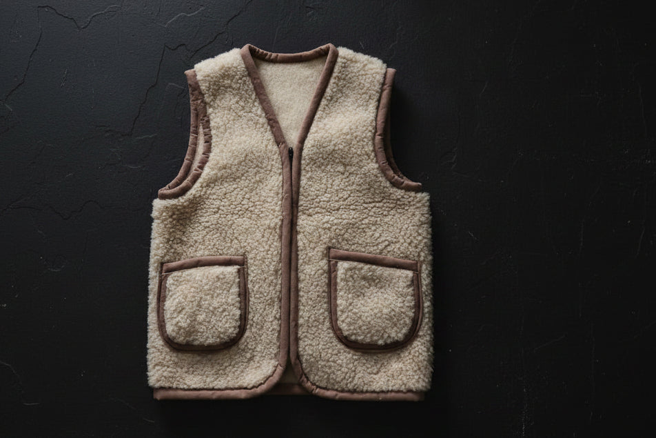 100% pure wool women bodywarmer