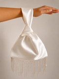 Japanese knot bridal bag